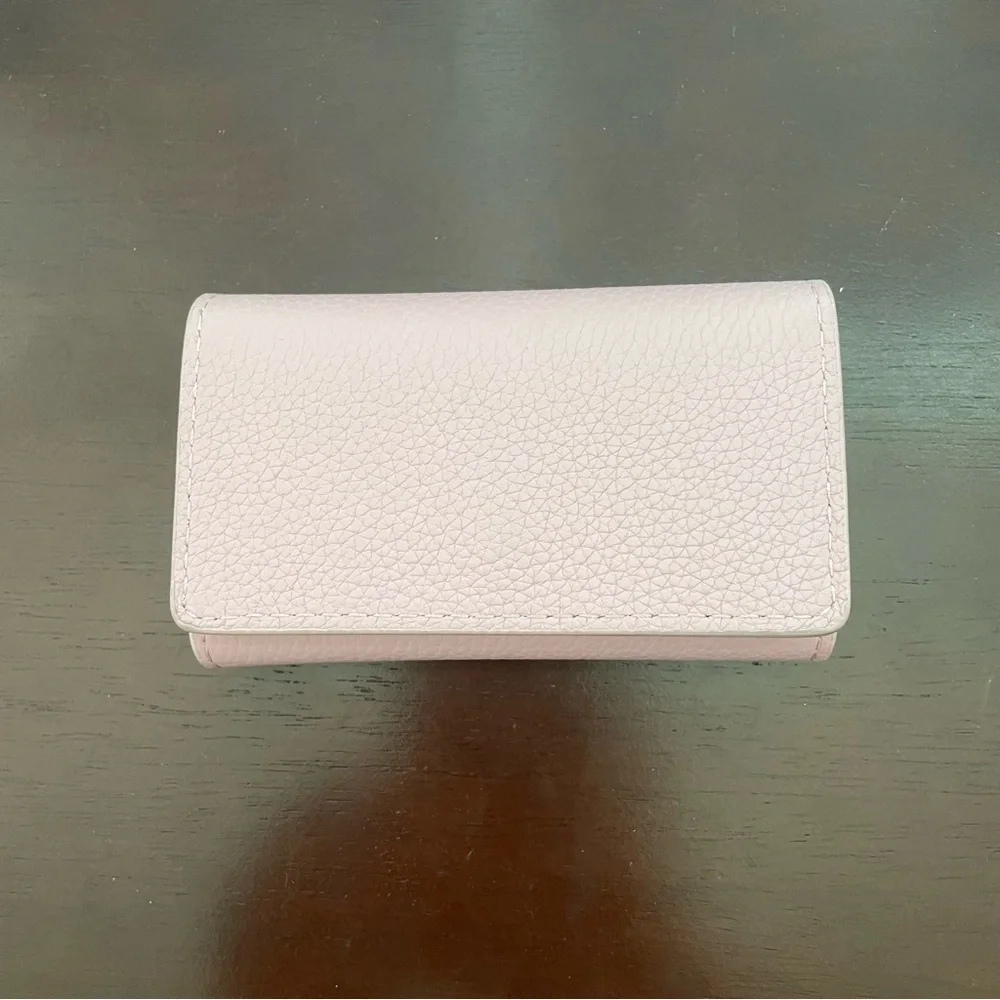 Dress Up Your Purse TOGO LEATHER KEY CASE Dusty Pink